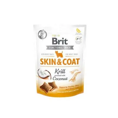 Brit Skin Coat Karides ve Hindistan Cevizli Köpek Ödül Maması 150 gr - 1