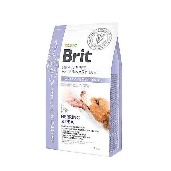 Brit Veteriner Diyet Gastrointestinal Ringa Balıklı & Bezelyeli Köpek Maması 2 Kg