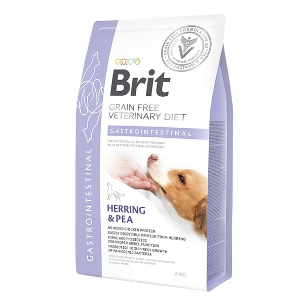 Brit Veterinary Diet Gastrointestinal Ringa Balıklı ve Bezelyeli Köpek Maması 2 kg - 1