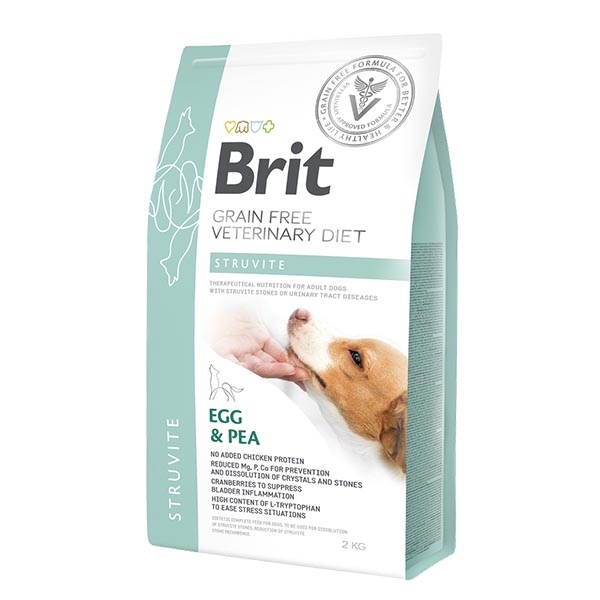 Brit Veterinary Diet Struvit Yumurtalı ve Bezelyeli Köpek Maması 2 kg - 1