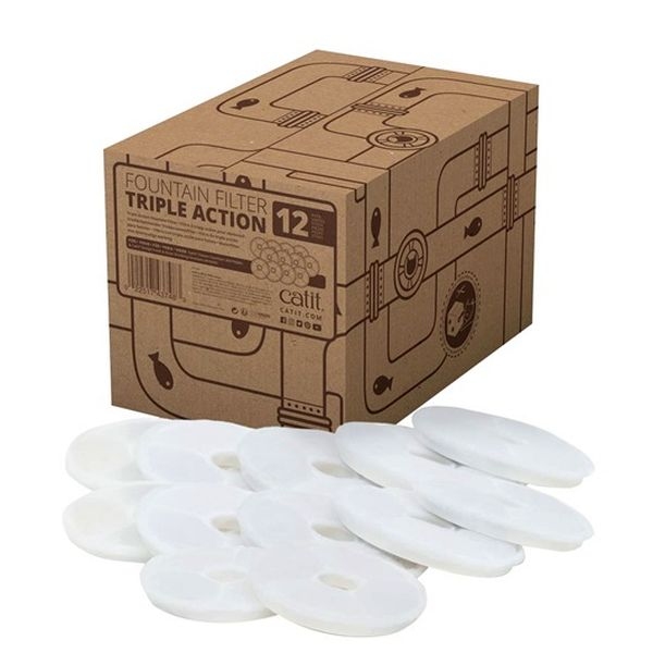 Catit 12 Li Yedek Filtre Kartuşu #43742W55600 - 1