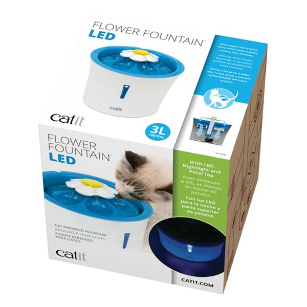 Catit 2.0 Flower Fountain Led Işıklı - 1