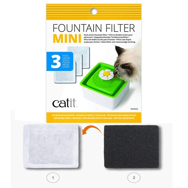 Catit Kedi Suluğu Filtresi 3 Lü #43735W - 1