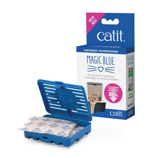 Catit Magic Blue Tuvalet Kabı Koku Giderici - 1