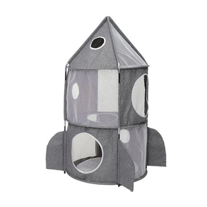 Catit Vesper Uzay Gemisi Kedi Tüneli Gri - 2