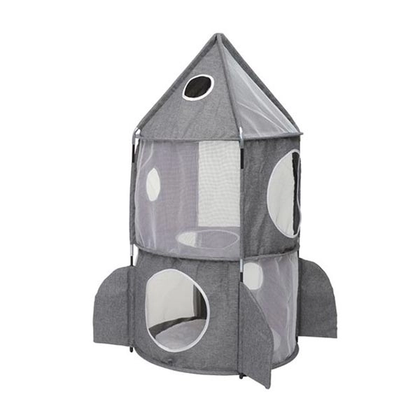 Catit Vesper Uzay Gemisi Kedi Tüneli Gri - 2