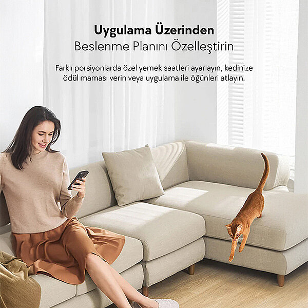 Catlink FO4 STD Otomatik Kedi ve Köpek Mama Kabı 4 L - 4