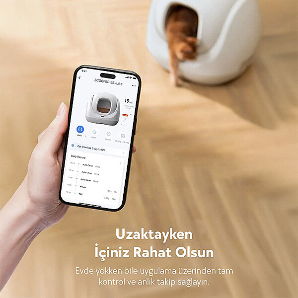 Catlink Scooper SE BayMax Lite Otomatik Kedi Tuvaleti - 6