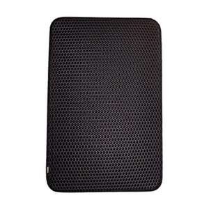 CATTİE ALTIGEN MODEL KUM TOPLAYICI FONKSİYONEL KEDİ PASPASI SİYAH 37X50CM