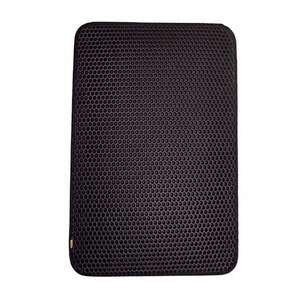 CATTİE ALTIGEN MODEL KUM TOPLAYICI FONKSİYONEL KEDİ PASPASI SİYAH 50X75CM