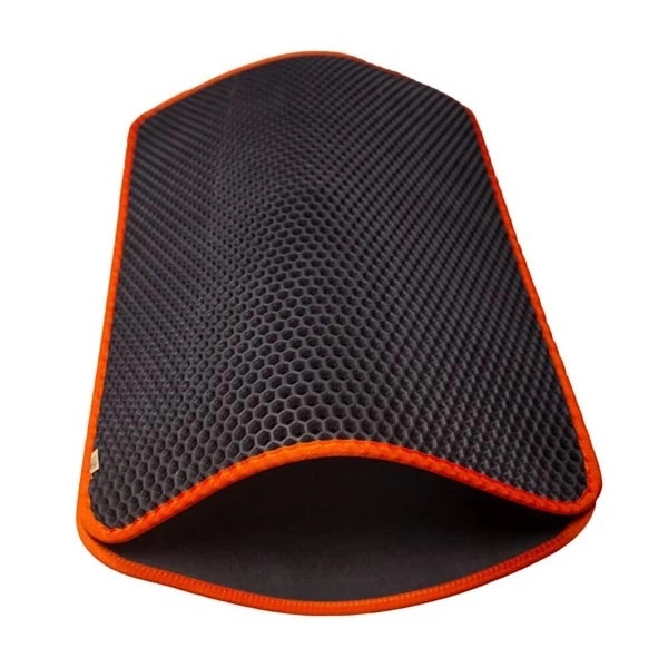 CATTİE ALTIGEN MODEL KUM TOPLAYICI FONKSİYONEL KEDİ PASPASI TURUNCU 37X50CM - 4