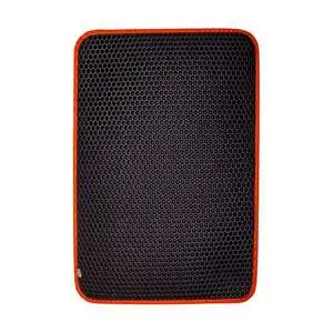 CATTİE ALTIGEN MODEL KUM TOPLAYICI FONKSİYONEL KEDİ PASPASI TURUNCU 50X75CM