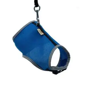 CATTİE HAVALI DOKUMA KEDİ GÖĞÜS & GEZDİRME TAKIMI ROYALMAVİ 1X25-35CM