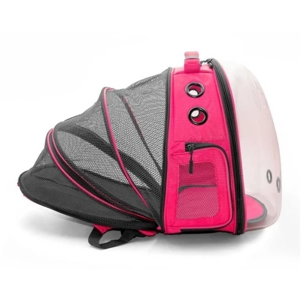 Cattie Yeni Fileli Taşıma Sırt Çantası Pembe 25X60X40Cm - 1