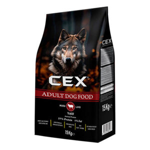 CEX Kuzu Etli Yetişkin Köpek Maması 15 kg