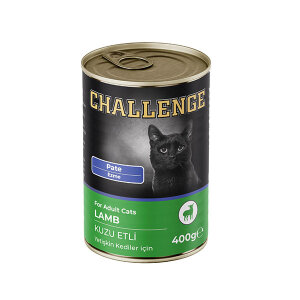 Challenge Pate Kuzu Etli Yetişkin Kedi Konservesi 400 g