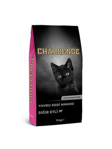 Challenge Sığır Etli Yavru Kedi Maması 15 kg