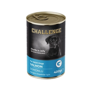Challenge Somonlu Yetişkin Köpek Konservesi 400 gr