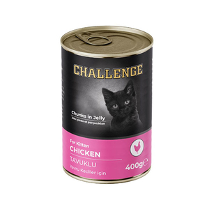 Challenge Tavuklu Yavru Kedi Yaş Maması 400 gr