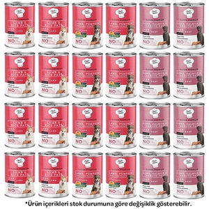 Chef's Choice Karışık Köpek Yaş Maması 400 gr X 24 Adet