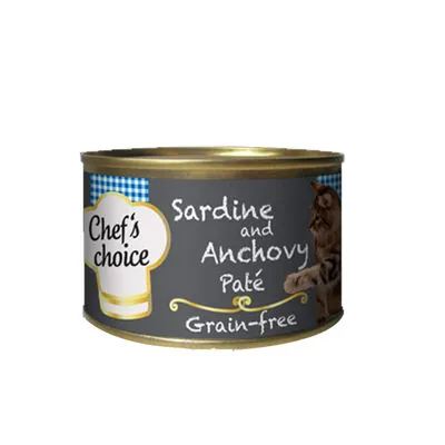 Chefs Choice Sardalya ve Hamsili Ezme Kedi Konservesi 80 GR - 1