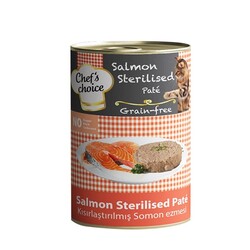 Chefs Choice Somonlu Kısırlaştırılmış Kedi Yaş Maması 400 Gr