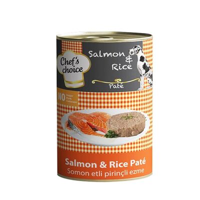 Chefs Choice Somonlu Pirinçli Ezme Köpek Yaş Maması 400 Gr - 1