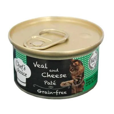 Chefs Choice Kıyılmış Dana Etli ve Peynirli Tahılsız Kedi Konservesi 85 GR - 3