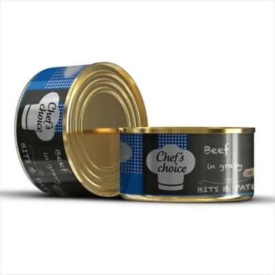 Chefs Choice Soslu Kıyılmış Sığır Etli Tahılsız Kedi Konservesi 85 GR - 1