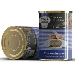 Chefs Choice Kıyılmış Tahılsız Tavuklu Kedi Konservesi 400 GR - 2