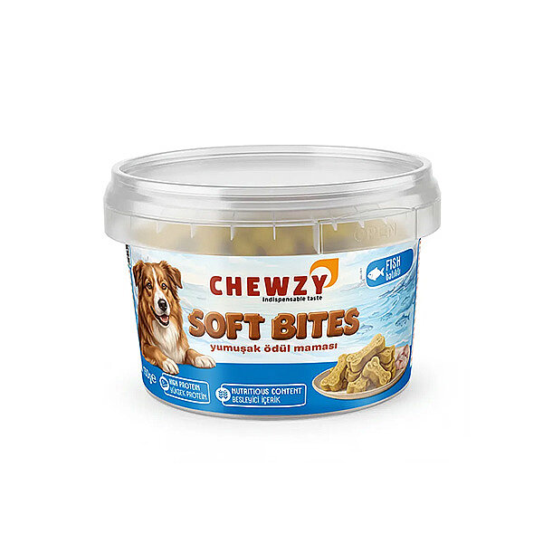 Chewzy Balık Etli Yumuşak Köpek Ödül Maması 130 gr