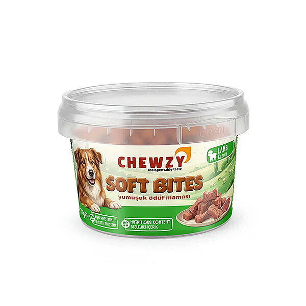 Chewzy Kuzu Etli Yumuşak Köpek Ödül Maması 130 gr - 1
