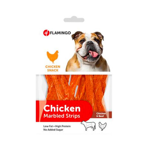 Flamingo Tavuklu ve Biftekli Çubuk Köpek Ödülü 85 Gr - 1