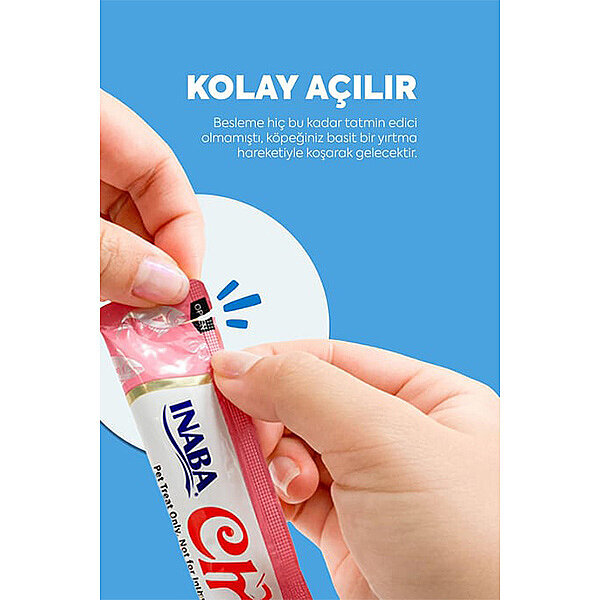 Churu Fun Bites Sticks Ton Balığı Sargılı Köpek Ödülü 22 g (6 Adet) - 3
