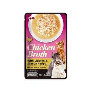 Ciao Chicken Broth Tavuk Sulu ve Somonlu Kedi Çorbası 50 Gr