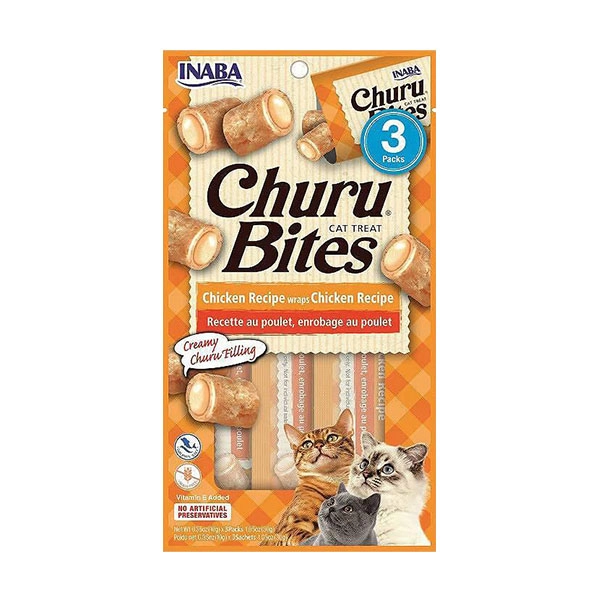 Ciao Churu Bites Tavuk Sargılı Kedi Ödül Maması 3x10gr - 1