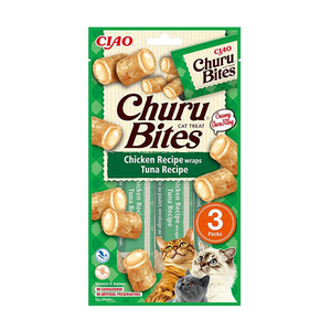 Ciao Churu Bites Tavuk Sargılı ve Ton Balıklı Kedi Ödül Maması 3x10gr