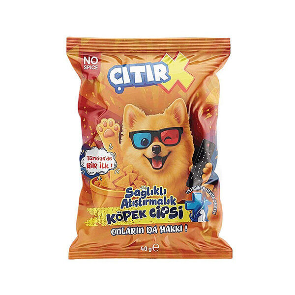 ÇıtırX Kuzu Etli Köpek Cipsi 40 g