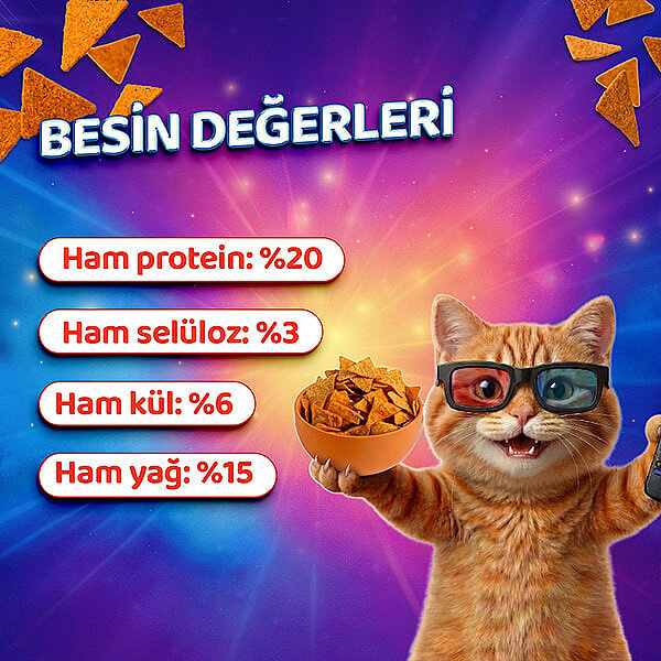ÇıtırX Somonlu Kedi Cipsi 40 g - 5