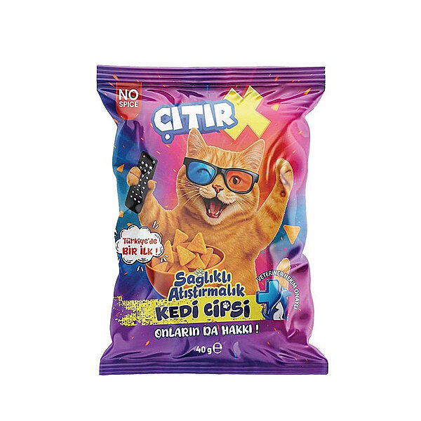ÇıtırX Somonlu Kedi Cipsi 40 g
