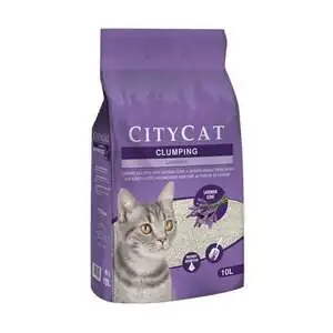 City Cat Lavanta Kokulu Kedi Kumu 10 Litre