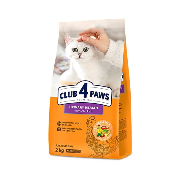 Club4Paws Pre. Urinary Health Yet.Kedi Mama 2kg - 1