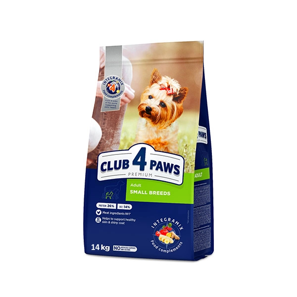 Club4Paws Premium Tavuklu Küçük Irk Yetişkin Köpek Maması 14 Kg - 1
