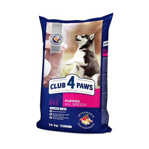 Club4Paws Premium Tavuklu Yavru Köpek Maması 14 Kg - 2