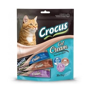 Crocus Çoklu Somon Karides & Karides & Yengeç Kedi Ödülü 30x15gr
