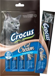 Crocus Karidesli Krema Kedi Ödülü 4x15gr