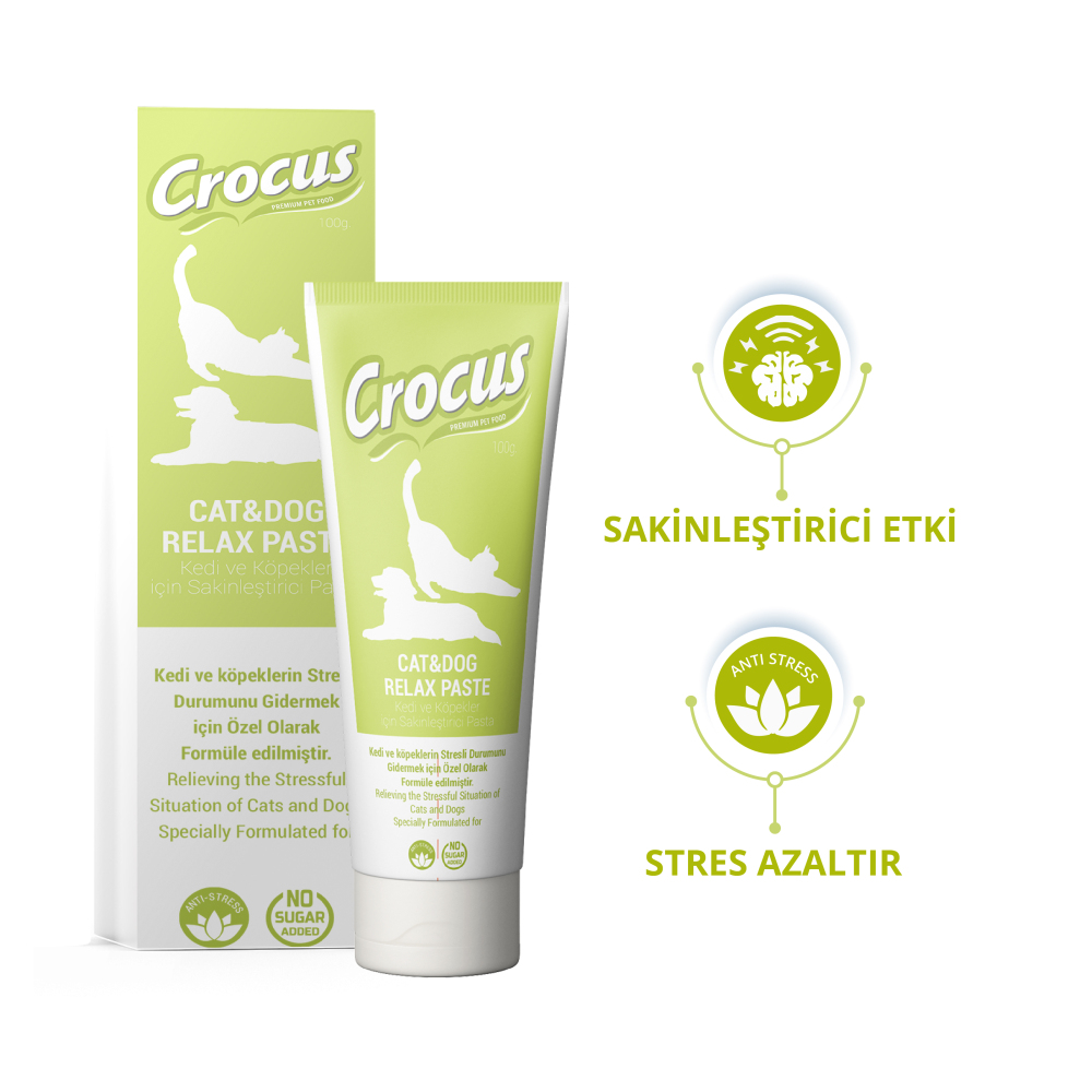Crocus Kedi Köpek Relax Macun 100 Gram - 1