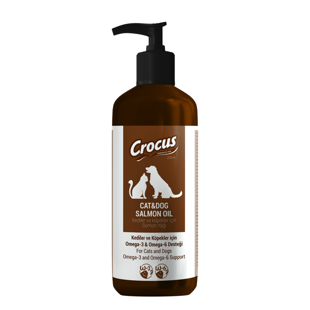 Crocus Kedi Köpek Somon Yağı 200 Ml - 3