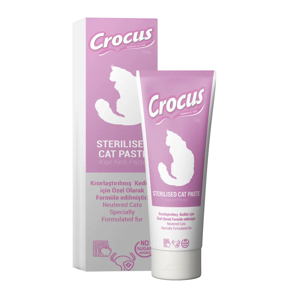 Crocus Kedi Sterilised Malt Macunu 100 Gram - 2
