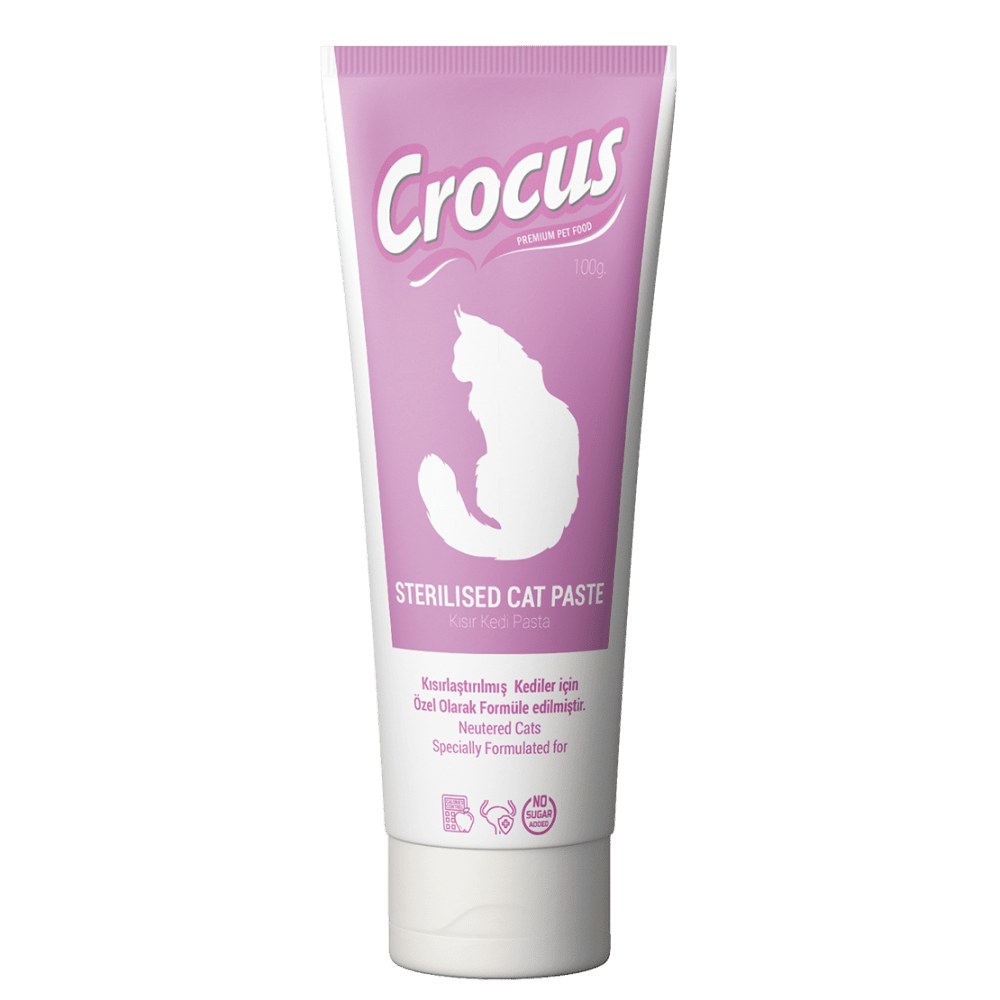 Crocus Kedi Sterilised Malt Macunu 100 Gram - 3